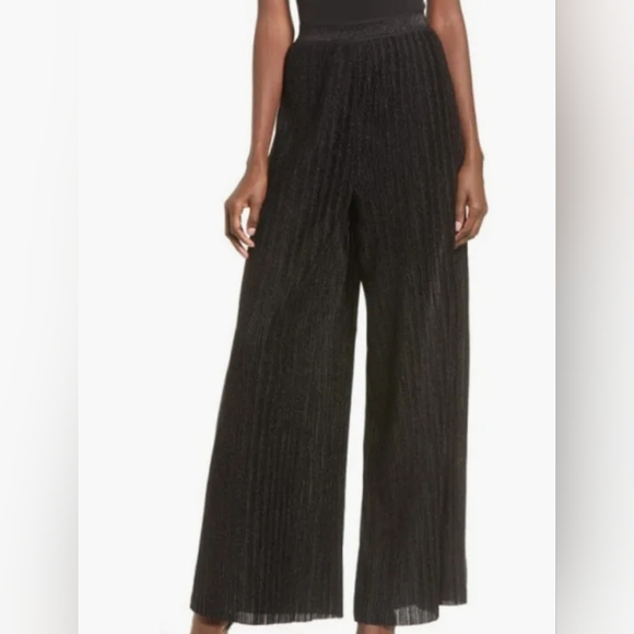 J.O.A. Pants - J.O.A. Black Wide-Leg Pants Size Medium